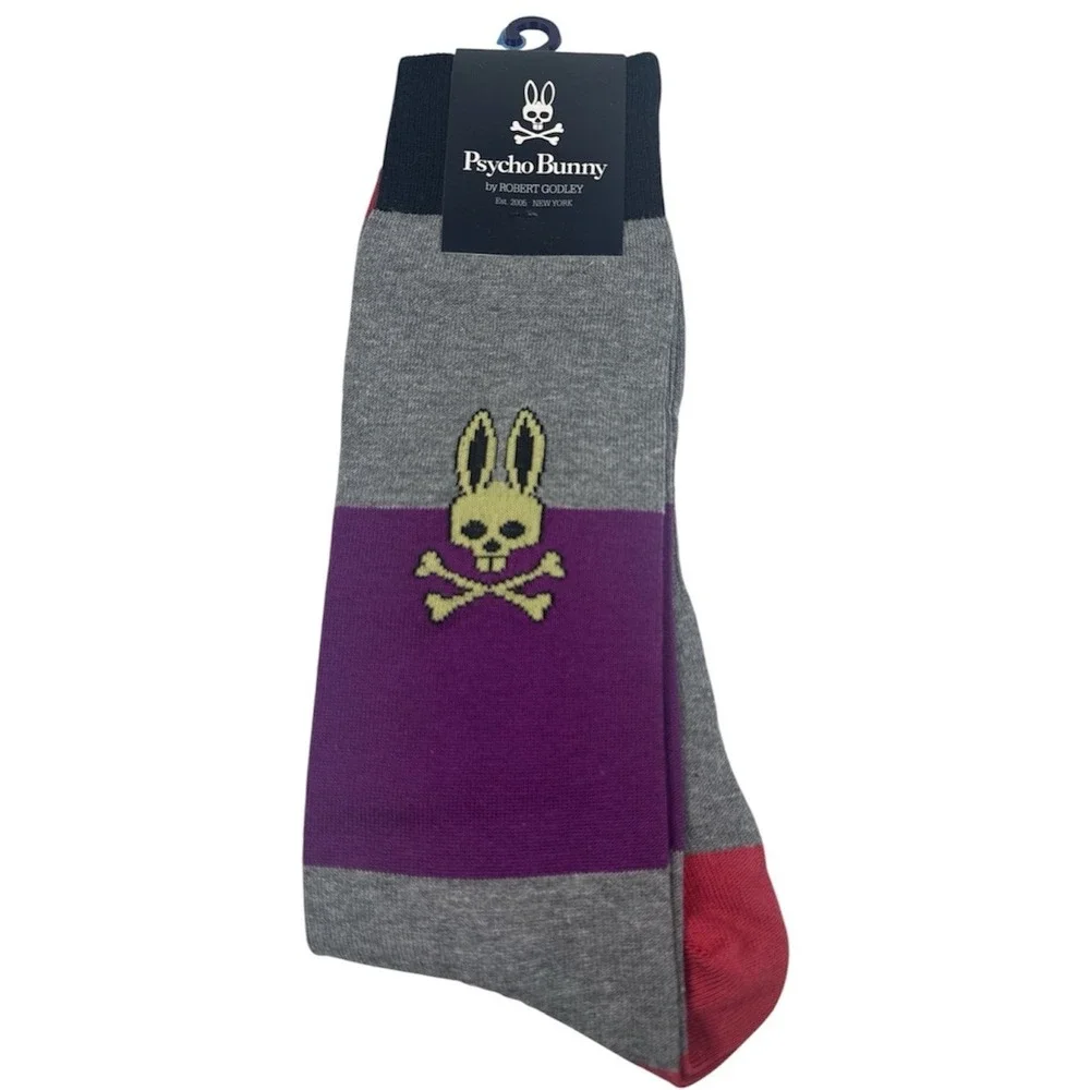 Psycho Bunny By Robert Godley Socks ONE SIZE